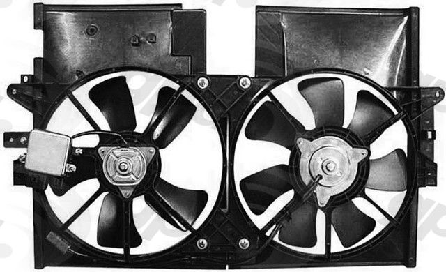 2005-2007 Ford Escape Engine Cooling Fan Assembly (Global Parts)