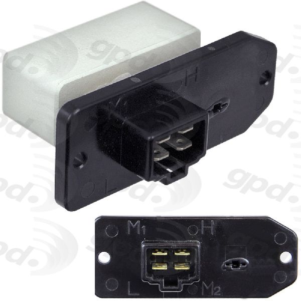 1996-2002 Toyota 4Runner HVAC Blower Motor Resistor - Front (Global Parts)