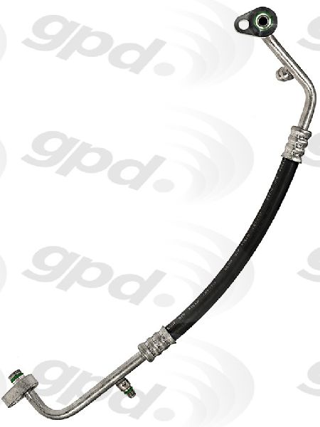 2003-2004 Jeep Wrangler A/C Refrigerant Suction Hose (Global Parts)