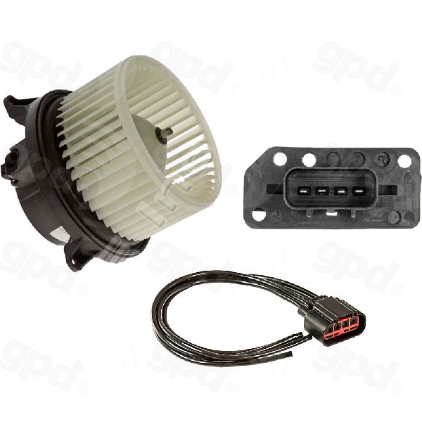 2010-2012 Suzuki Equator HVAC Blower Motor Kit (Global Parts)