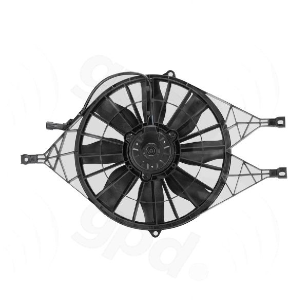 2001-2002 Dodge Durango Engine Cooling Fan Assembly (Global Parts)