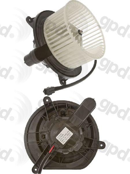 2006-2010 Jeep Commander HVAC Blower Motor - Front (Global Parts)