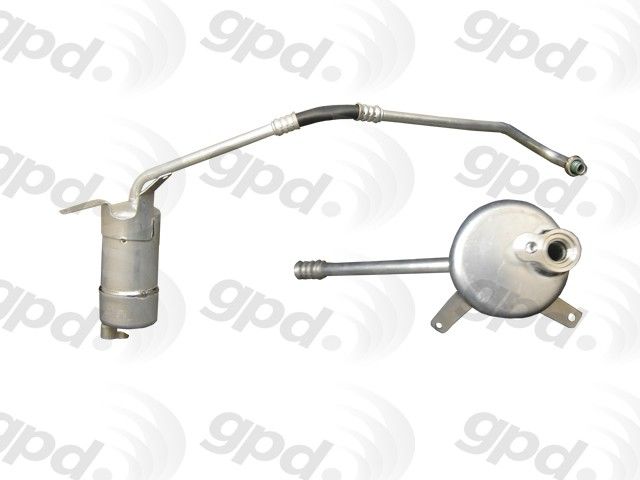 2002-2008 Jaguar X-Type A/C Accumulator with Hose Assembly (Global Parts)