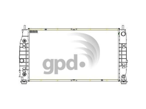 1998-2004 Dodge Intrepid Radiator (Global Parts)