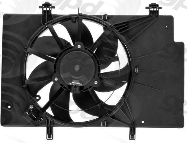 2011-2019 Ford Fiesta Engine Cooling Fan Assembly (Global Parts)