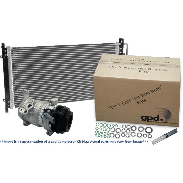 1996 Chevrolet Express 2500 A/C Compressor and Condenser Kit (Global Parts)