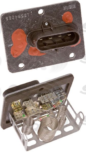 1995-2005 GMC Jimmy HVAC Blower Motor Resistor (Global Parts)