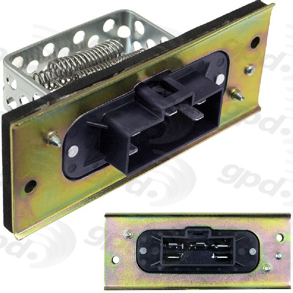 2000 Dodge Durango HVAC Blower Motor Resistor - Front (Global Parts)