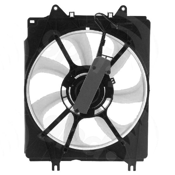 2017-2022 Honda CR-V Engine Cooling Fan Assembly - Right (Global Parts)