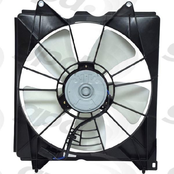 2008-2012 Honda Accord Engine Cooling Fan Assembly - Left (Global Parts)