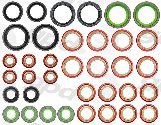 2015-2021 Ford Transit Connect A/C System O-Ring and Gasket Kit (Global Parts)
