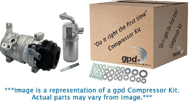 2011-2014 Ford Mustang A/C Compressor Kit (Global Parts)