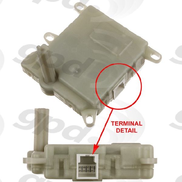 2003-2006 Lincoln Navigator HVAC Mode Door Actuator (Global Parts)
