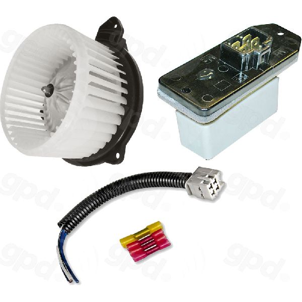 2002-2008 Dodge Ram 1500 HVAC Blower Motor Kit (Global Parts)