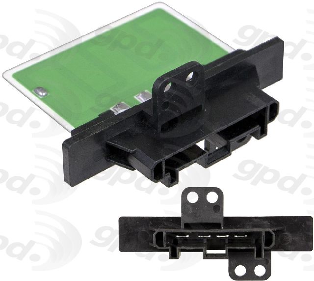 1999-2002 Nissan Quest HVAC Blower Motor Resistor - Front (Global Parts)