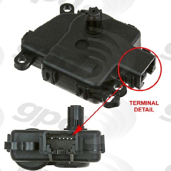 2007-2014 Lincoln Navigator HVAC Mode Door Actuator (Global Parts)