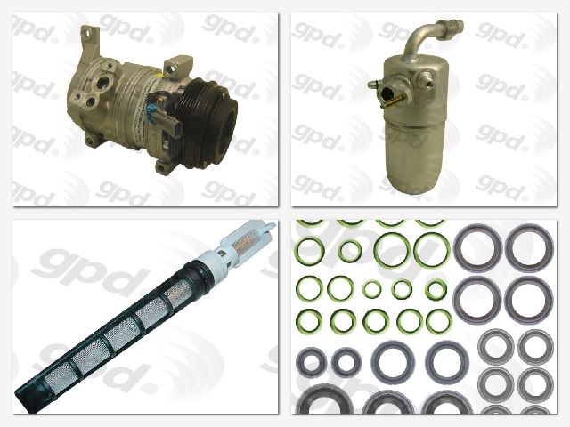 2006 GMC Sierra 3500 A/C Compressor Kit (Global Parts)