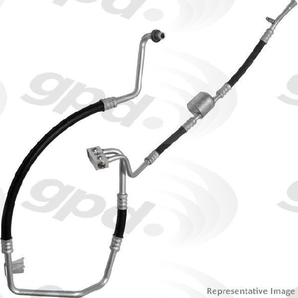 2001-2007 Ford Escape A/C Refrigerant Liquid Hose -  or Rear (Global Parts)