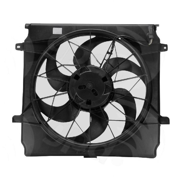 2002-2004 Jeep Liberty Engine Cooling Fan Assembly (Global Parts)