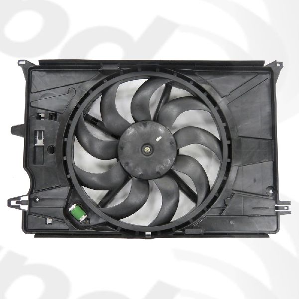 2016-2018 Fiat 500X Engine Cooling Fan Assembly (Global Parts)