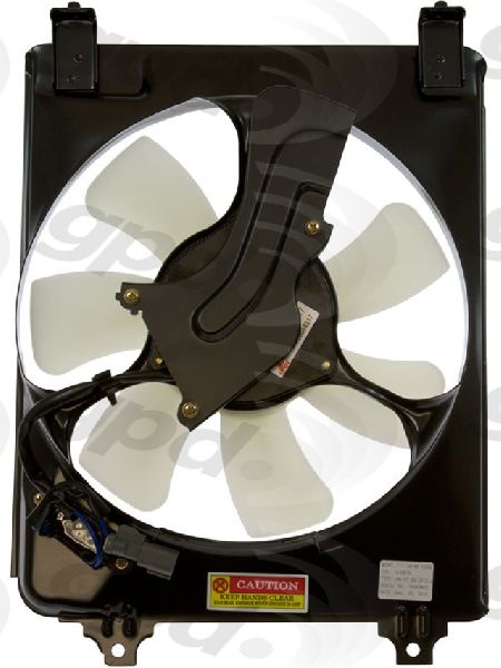 2006-2011 Honda Civic Engine Cooling Fan Assembly - Right (Global Parts)