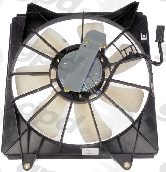 2013-2017 Honda Accord Engine Cooling Fan Assembly - Right (Global Parts)