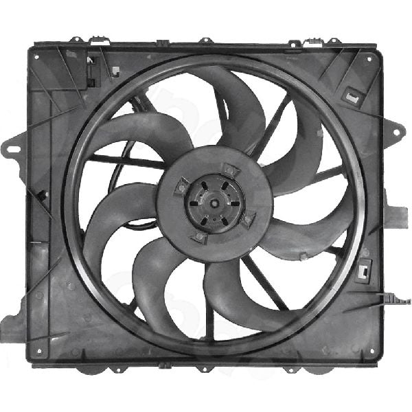 2016-2019 Cadillac ATS Engine Cooling Fan Assembly (Global Parts)