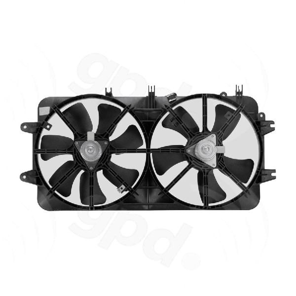 2000-2002 Mazda 626 Engine Cooling Fan Assembly (Global Parts)