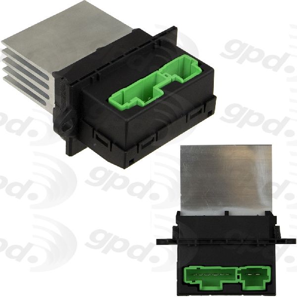 2009-2018 Dodge Journey HVAC Blower Motor Resistor - Rear (Global Parts)
