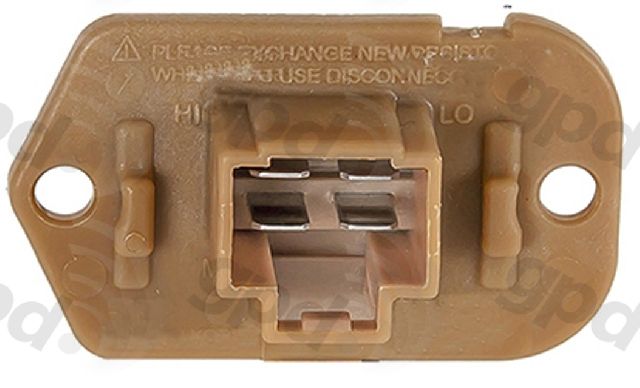 2006-2012 Hyundai Santa Fe HVAC Blower Motor Resistor - Rear (Global Parts)