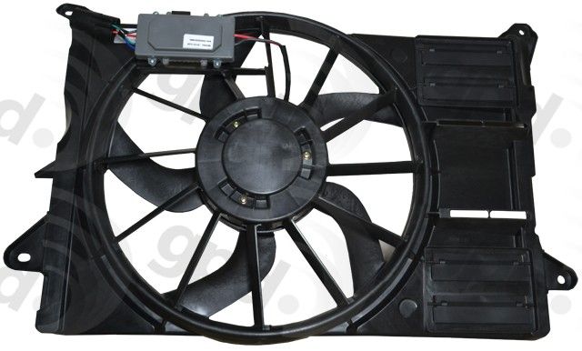 2012-2014 Ford Edge Engine Cooling Fan Assembly (Global Parts)