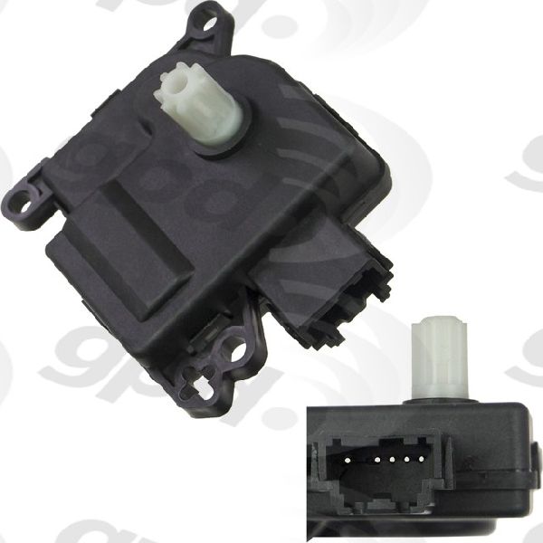2014-2018 Dodge Durango HVAC Mode Door Actuator - Auxiliary (Global Parts)