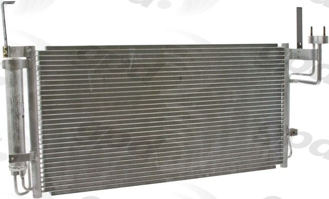 2001-2006 Hyundai Santa Fe A/C Condenser (Global Parts)