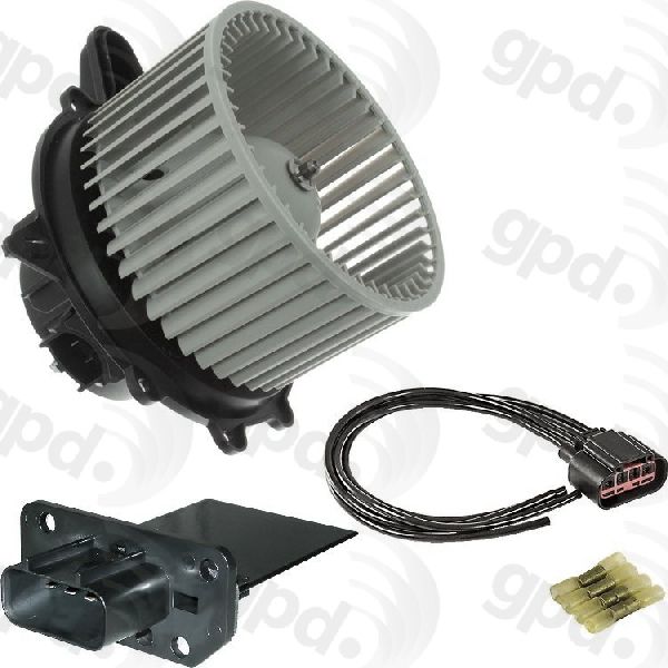2006-2008 Lincoln Mark LT HVAC Blower Motor Kit (Global Parts)