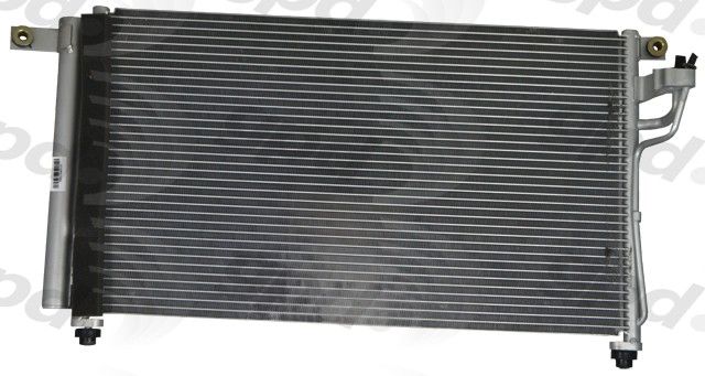 2006-2011 Kia Rio A/C Condenser (Global Parts)