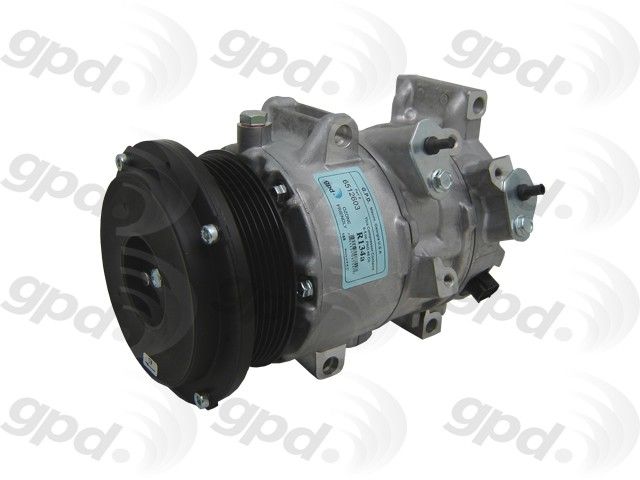 2006-2008 Toyota RAV4 A/C Compressor (Global Parts)