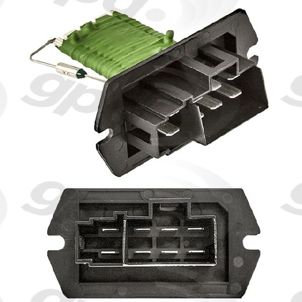 2010 Dodge Grand Caravan HVAC Blower Motor Resistor - Rear (Global Parts)