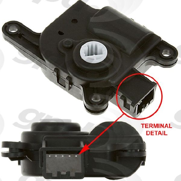 2010-2013 Kia Soul HVAC Recirculation Door Actuator (Global Parts)