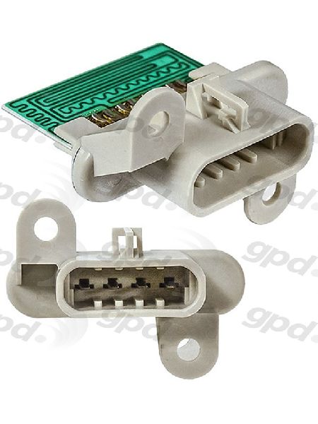 2000-2004 Cadillac Seville HVAC Blower Motor Resistor -  or Rear (Global Parts)