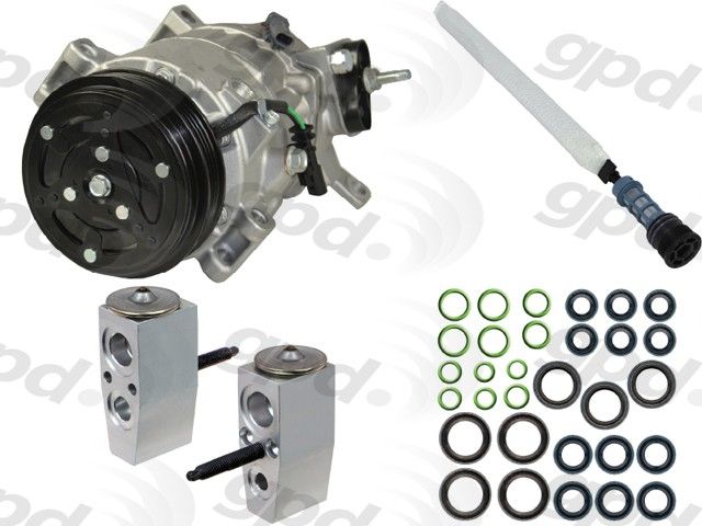 2017-2019 Chevrolet Suburban A/C Compressor Kit (Global Parts)