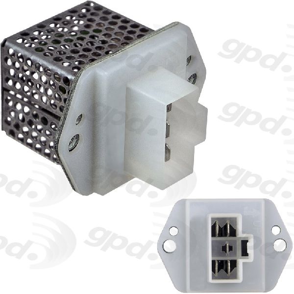 1986 Nissan 720 HVAC Blower Motor Resistor (Global Parts)