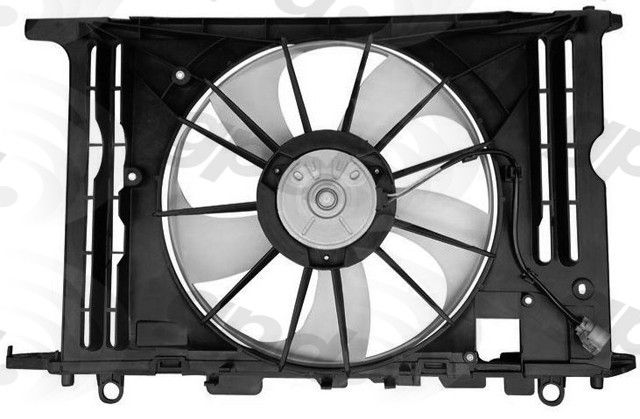 2009-2014 Toyota Matrix Engine Cooling Fan Assembly (Global Parts)