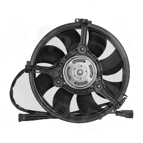 1997-1998 Audi A8 Engine Cooling Fan Assembly - Right (Global Parts)