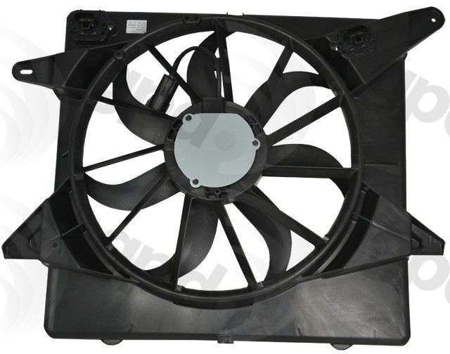 2010-2016 Cadillac SRX Engine Cooling Fan Assembly (Global Parts)