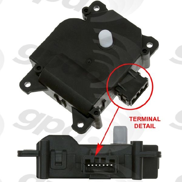2007-2015 Ford Edge HVAC Blend Door Actuator (Global Parts)