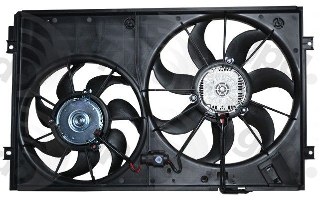 2012 Volkswagen CC Engine Cooling Fan Assembly (Global Parts)