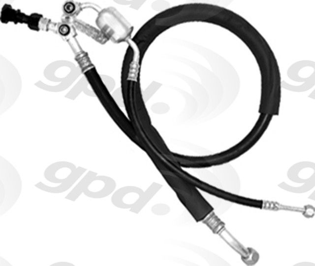 1996-2000 Chevrolet Express 2500 A/C Hose Assembly (Global Parts)