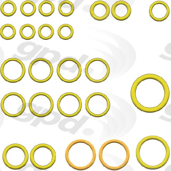 2016-2017 Volvo XC90 A/C System O-Ring and Gasket Kit (Global Parts)
