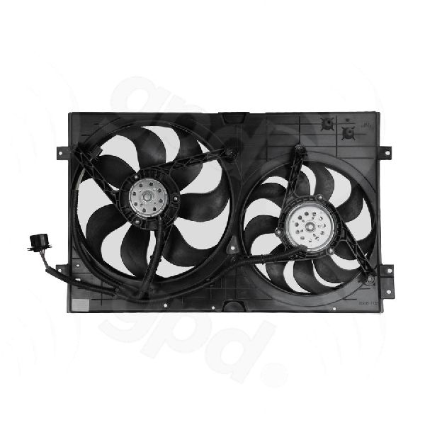 1999-2005 Volkswagen Jetta Engine Cooling Fan Assembly (Global Parts)