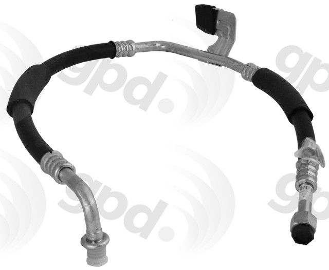 1985-1990 Ford Bronco II A/C Refrigerant Suction Hose (Global Parts)